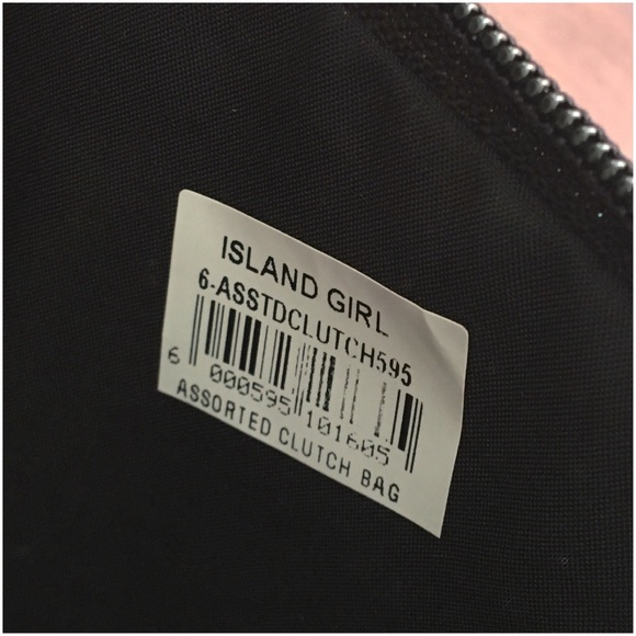 Let Go And Trust The Universe Green Straw Clutch - Picture 4 of 4